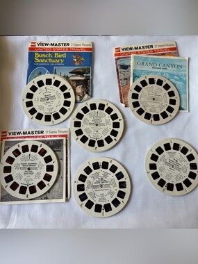 Vintage View-Master Reels Set - united states travel lot